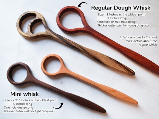 Mini Wooden Whisk