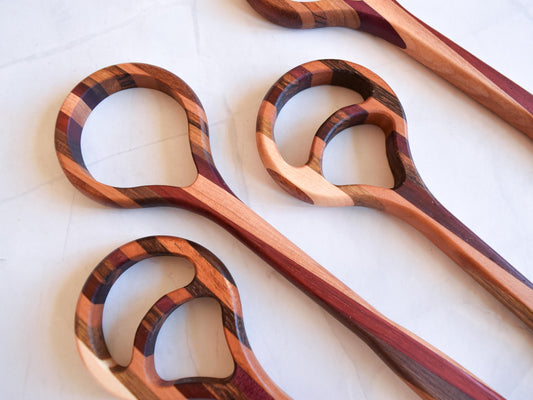 Wooden Sourdough Whisk - Multiple wood species