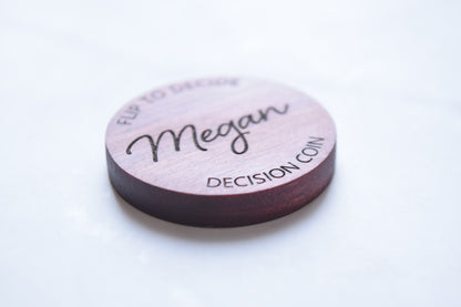 Magnetic Decision Maker Coin, Flip to Decide!