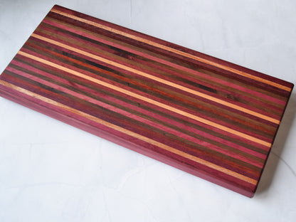 Cutting Board - 22" x 9-3/4" x 1-3/8" - Multi Species