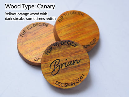 Magnetic Decision Maker Coin, Flip to Decide!