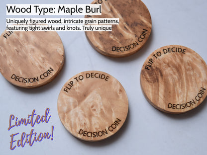 Magnetic Decision Maker Coin, Flip to Decide!