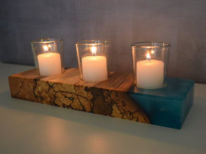 Candle Holder - Including 3 Votive Candles