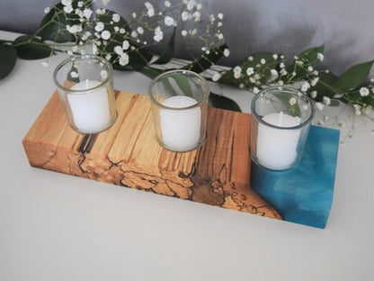 Candle Holder - Including 3 Votive Candles