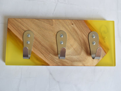 Coat Hanger - Yellow (Wall Mount)