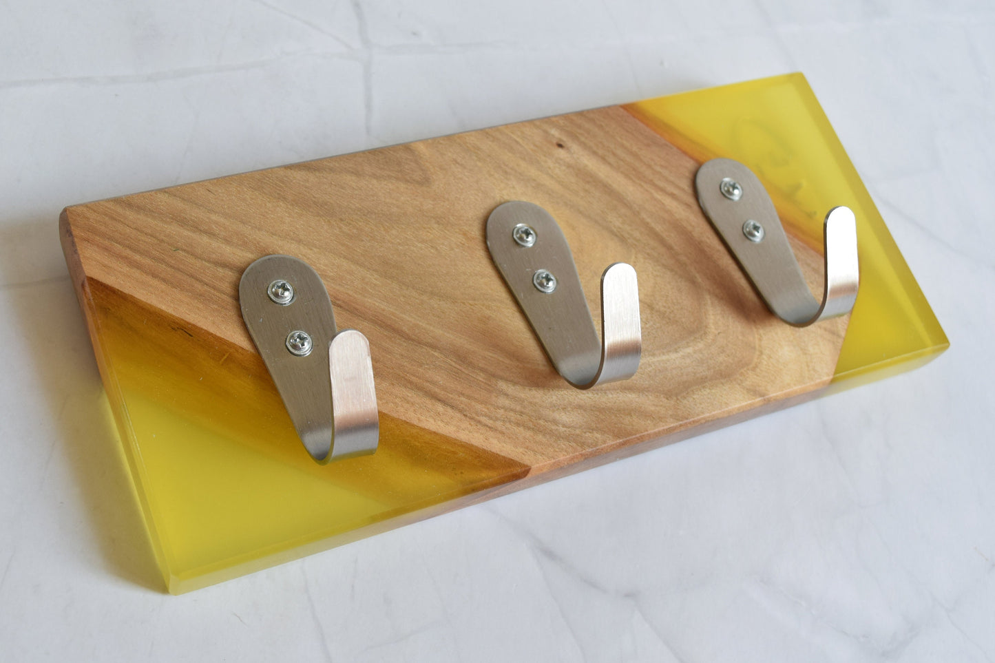 Coat Hanger - Yellow (Wall Mount)