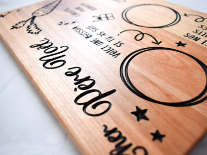 Personalized Dear Santa Tray - Santa Cookie and Milk Platter