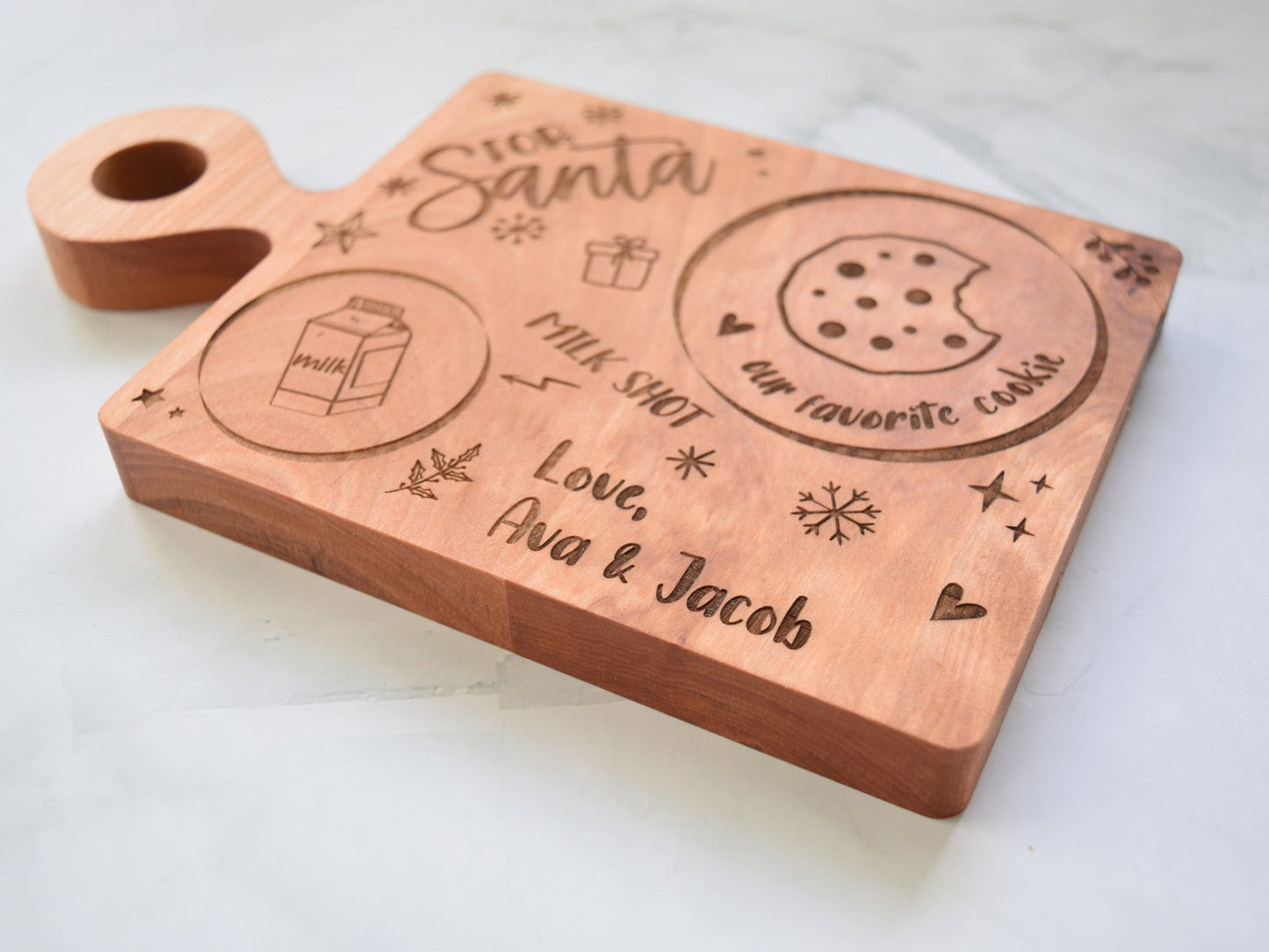 Mini Personalized For Santa Tray