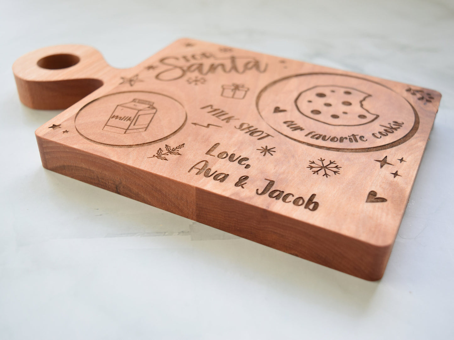 Mini Personalized For Santa Tray