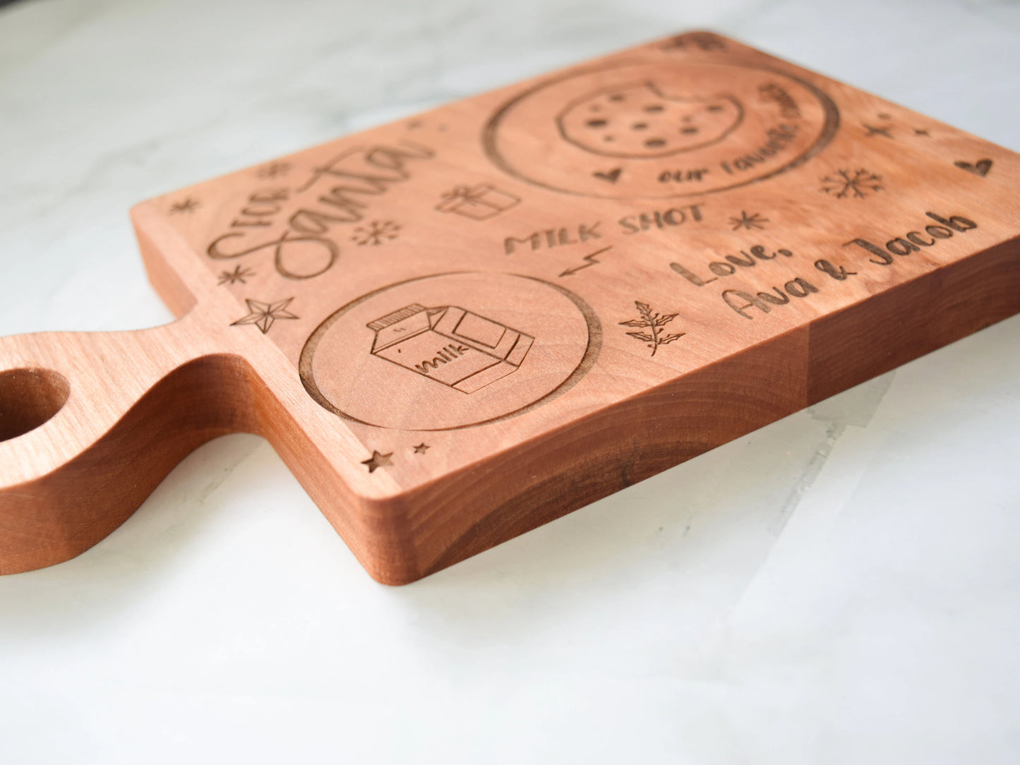 Mini Personalized For Santa Tray