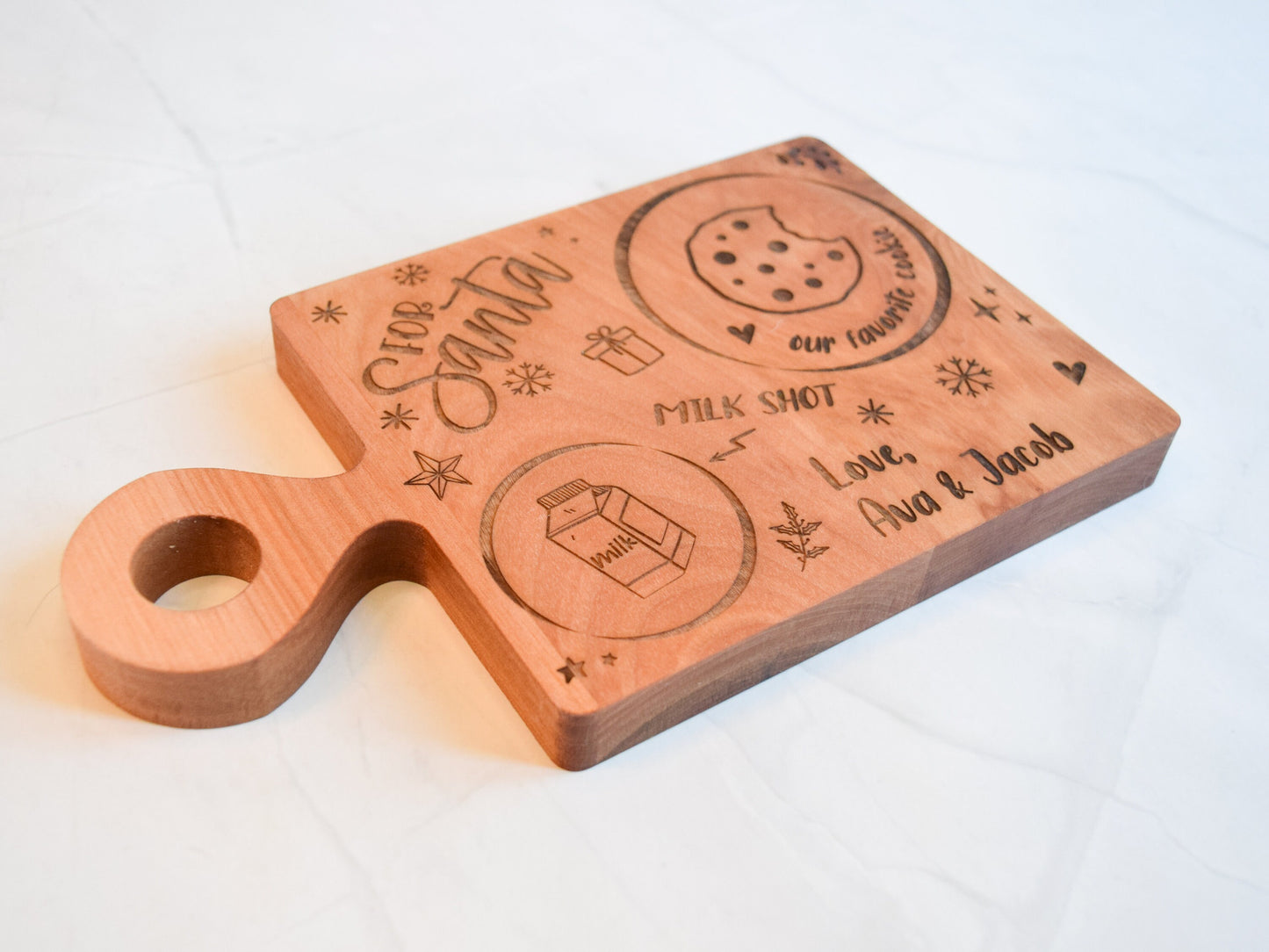 Mini Personalized For Santa Tray