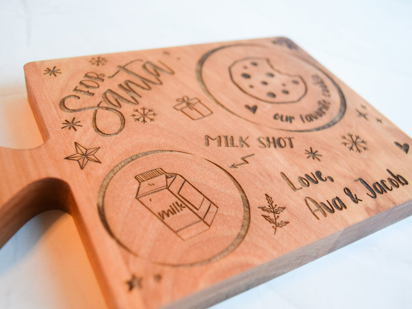 Mini Personalized For Santa Tray