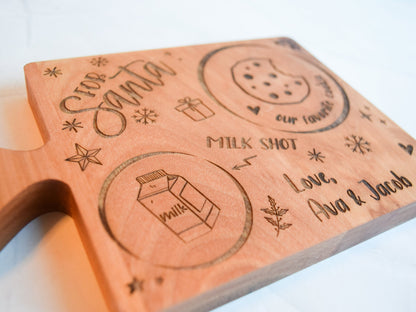 Mini Personalized For Santa Tray