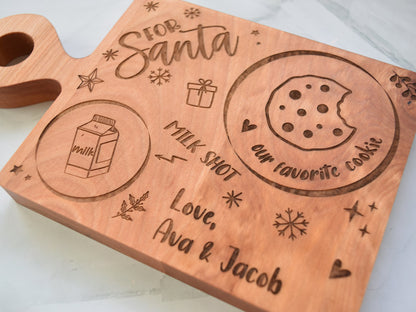 Mini Personalized For Santa Tray