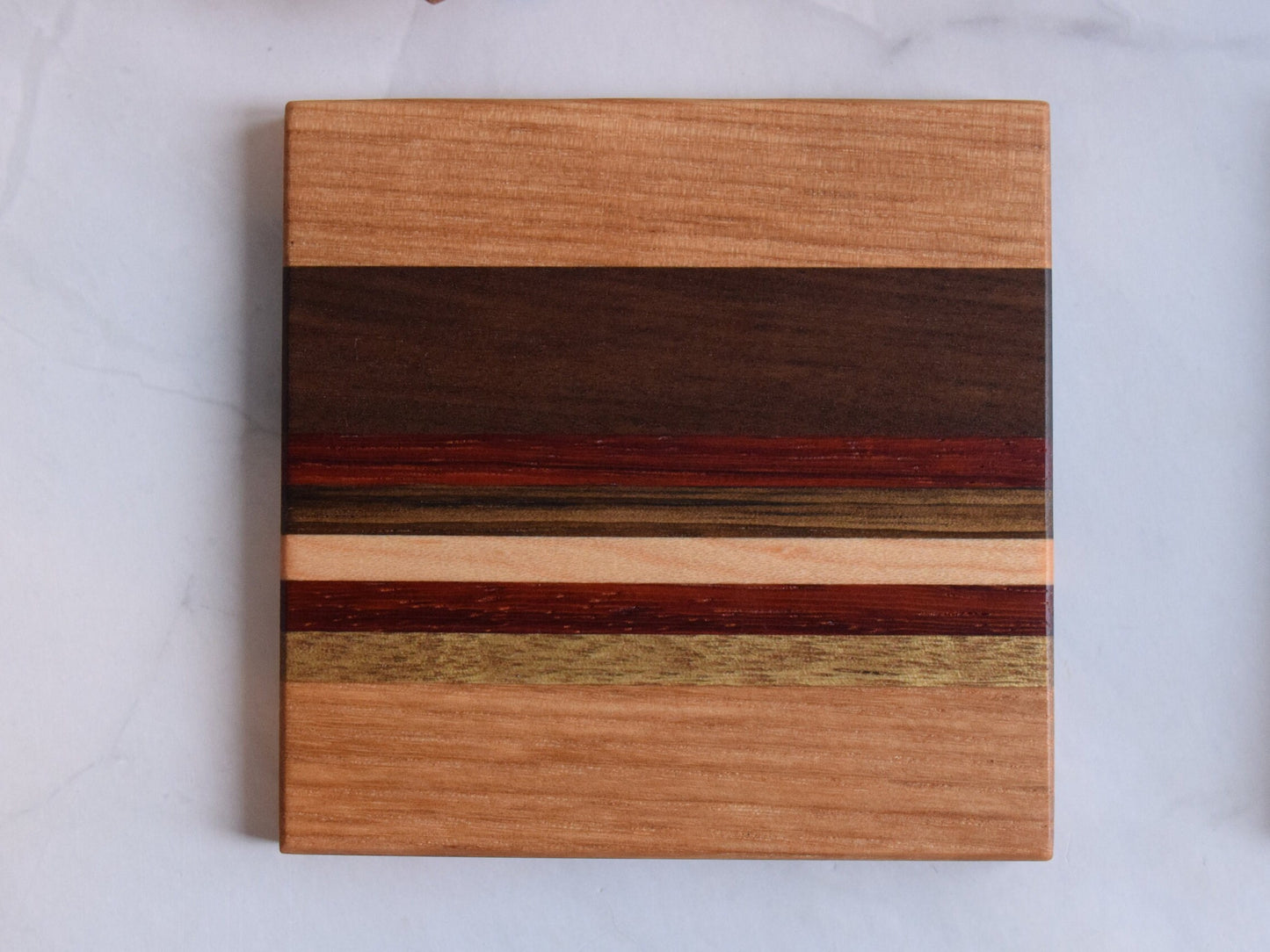 Wooden Coasters, Sets of 4 (Various Wood Types)
