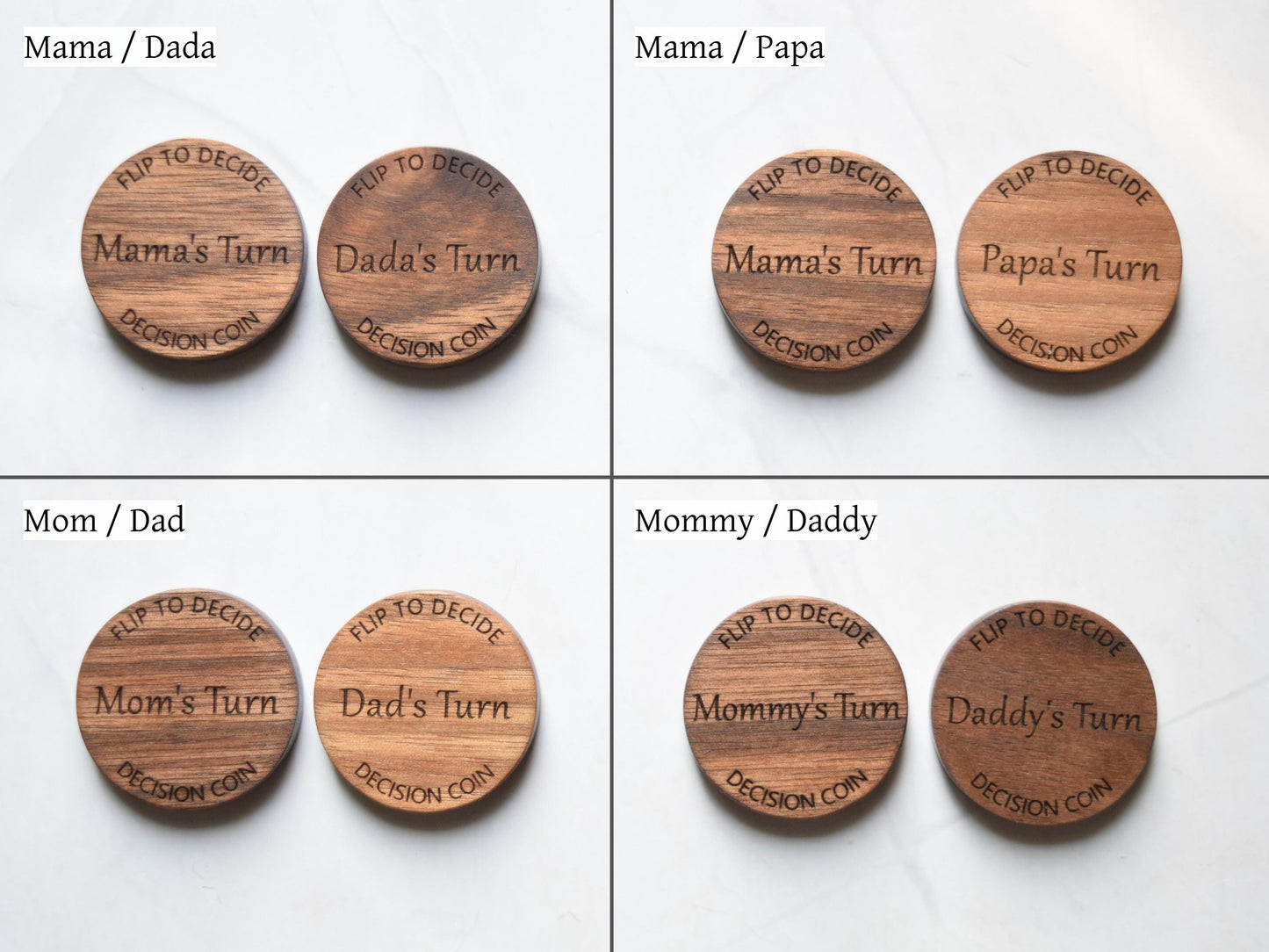 Parent Decision Maker Coin - Magnetic