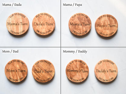 Parent Decision Maker Coin - Magnetic