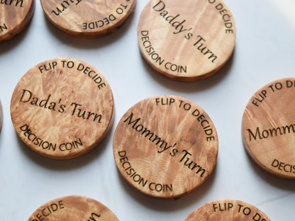 Parent Decision Maker Coin - Magnetic