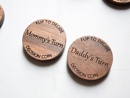 Parent Decision Maker Coin - Magnetic