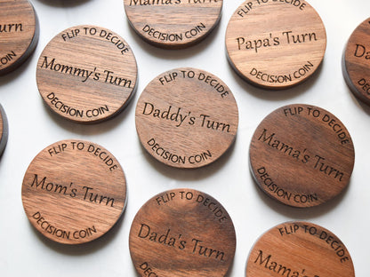 Parent Decision Maker Coin - Magnetic