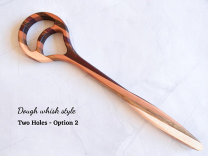 Wooden Sourdough Whisk - Multiple wood species