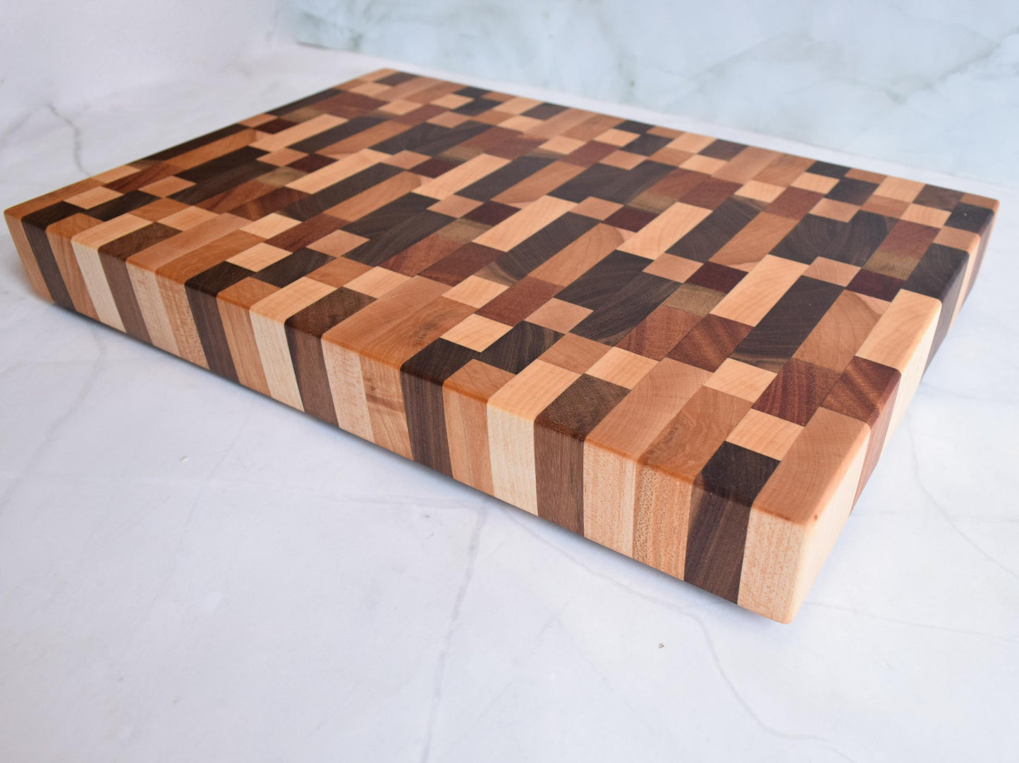 Chaotic End Grain Cutting Board - Butcher Block