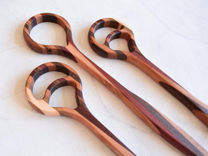 Wooden Sourdough Whisk - Multiple wood species