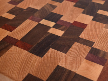 Chaotic End Grain Cutting Board - Butcher Block