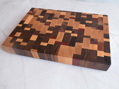 Chaotic End Grain Cutting Board - Butcher Block