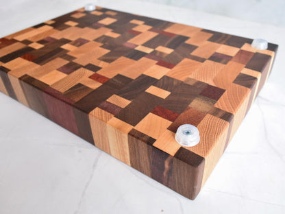 Chaotic End Grain Cutting Board - Butcher Block