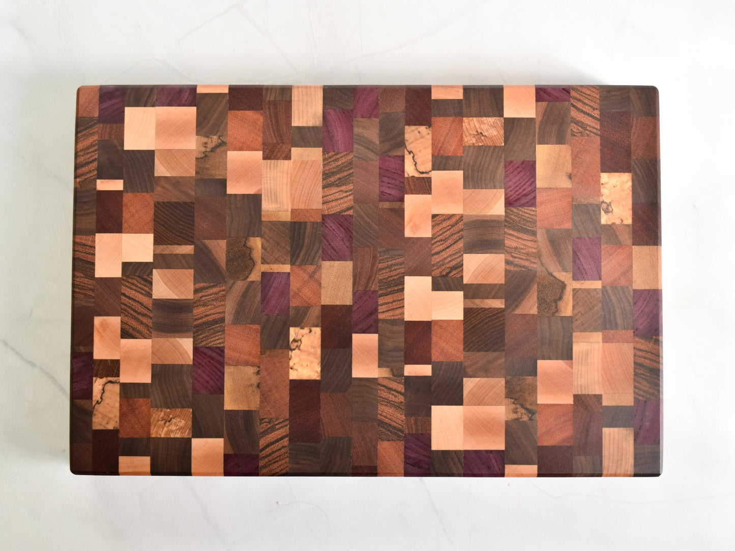 Chaotic End Grain Cutting Board - Butcher Block