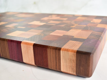 Chaotic End Grain Cutting Board - Butcher Block