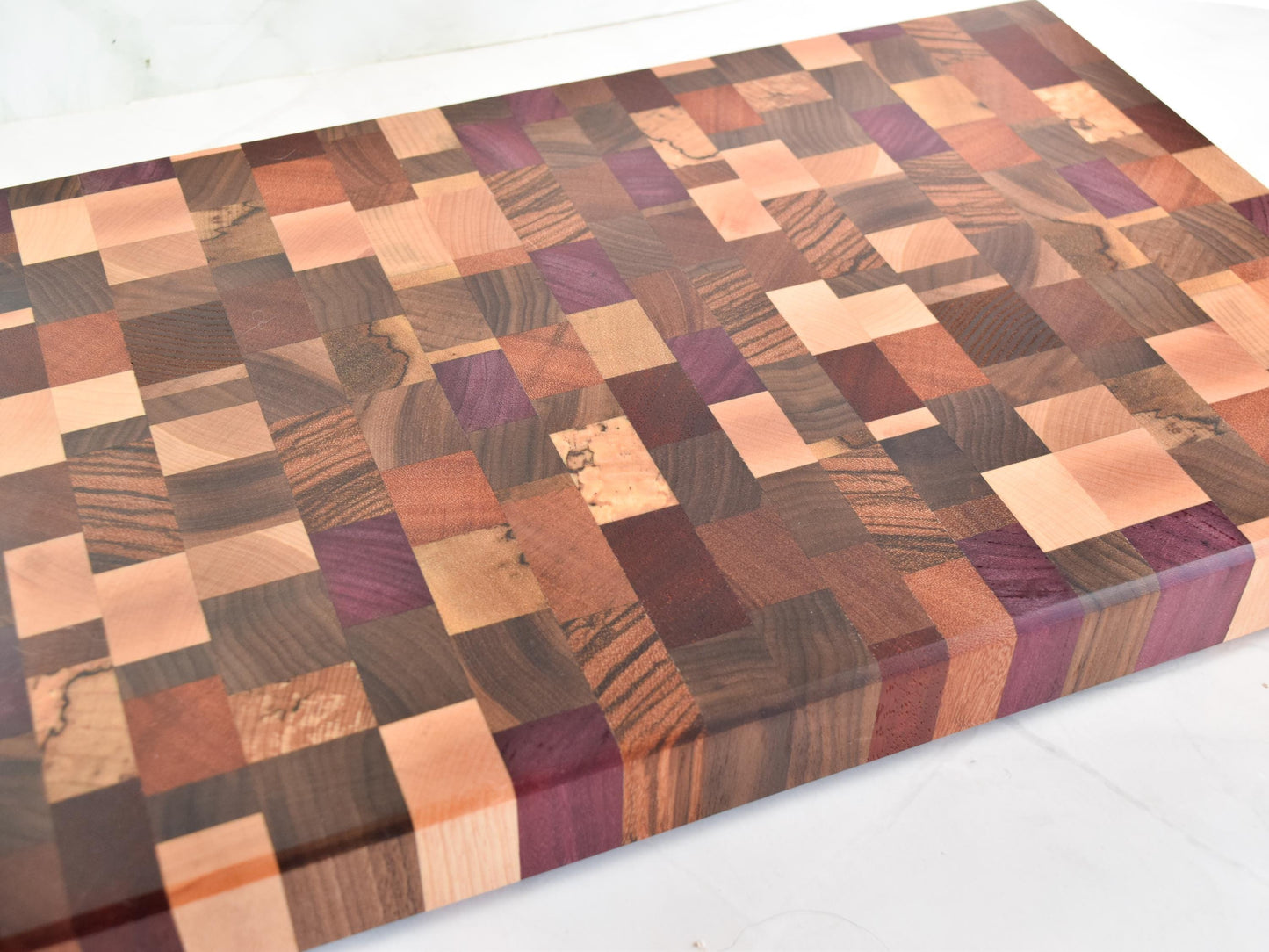 Chaotic End Grain Cutting Board - Butcher Block
