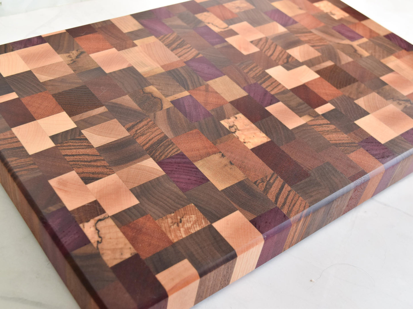 Chaotic End Grain Cutting Board - Butcher Block