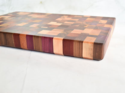 Chaotic End Grain Cutting Board - Butcher Block
